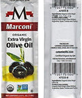 Marconi Organic Extra Virgin Olive Oil - 0.38 Fl Oz (Pack of 100)