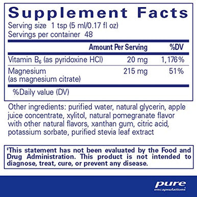Pure Encapsulations Magnesium liquid 8.1 oz