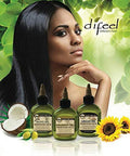 Difeel 99% Natural Premium Hair Oil - Biotin Oil Volumizing and Thickening 7.78 ounce