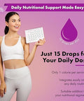 Buried Treasure Folate Drops Methylated B9 (Calcium L5 Methyltetrahydrofolate) Supports Energy Production Heart Health and Pregnancy 5MTHF Supplement Vegan Safe 120 Servings