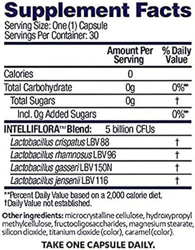 Azo Complete Feminine Balance Daily Probiotics For Women Clinically Proven To Help Protect Vaginal Health & Dual Protection Urinary + Vaginal Support Prebiotic Plus Clinically