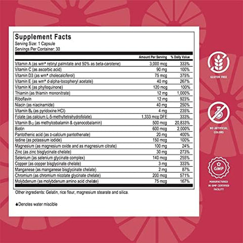 Celebrate Vitamins Bariatric Bundle CelebrateONE Multivitamin Iron with Vitamin C Chewables and Balance Probiotic + Prebiotic Essential Nutrition and Digestive Support for WLS Recovery