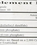Ecological Formulas Allithiamine Vitamin B1 50 Mg White 60 Count
