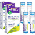 Boiron Sleepcalm Kids Sleep Aid For Deep Relaxing Restful Nighttime Sleep - Melatonin-Free And Non Habit-Forming - 80 Pellets Per Tube 4 Total Tubes Sleep Calm