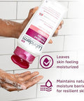 Lubriderm Advanced Therapy Body Wash Unscented Nourishing Cleanser With Pro-Ceramide Vitamin E & Pro-Vitamin B5 Gently Cleanses Itchy Dry Skin Fragrance Hypoallergenic 16 Fl. Oz