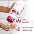Lubriderm Advanced Therapy Body Wash Unscented Nourishing Cleanser With Pro-Ceramide Vitamin E & Pro-Vitamin B5 Gently Cleanses Itchy Dry Skin Fragrance Hypoallergenic 16 Fl. Oz