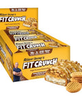 Fit Crunch Snack Size Protein Bars 6Layer Baked Bar 5G Of Sugar & Soft Cake Core (9 Bars Chocolate Coconut Almond)