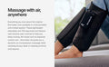 Hyperice Normatec Go Calf - Recovery System with Patented Dynamic Compression Massage Technology - Targeted Relief for Pain and Inflammation - FSA-HSA Approved