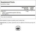 Swanson Garlic Oil Equivalent to 500 Milligrams 250 Sgels