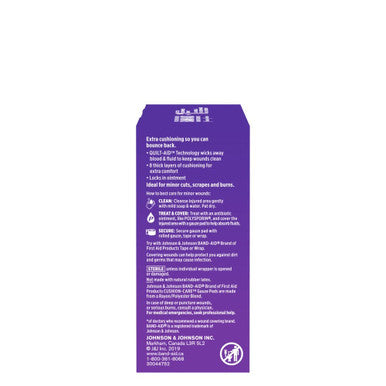 Bandaid First Aid Gauze Pads 3X3 10 Ct