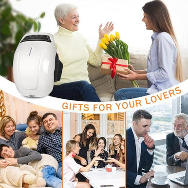 Bsteciar Heated Knee Massager Heated Knee Braces With Adjustable Temperature & Vibration Rechargeable Knee Massager With Led Screen & Heat