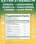 Lunakai Usa Made Moringa and Sea Moss Capsules Bundle 6In1 and 16In1 Advanced Blends 60 NonGmo Veggie Capsules Each