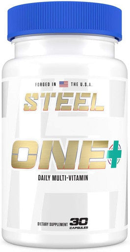 Steel Supplements One+ Once Daily Multivitamin For Men And Women Mineral Supplement For Immunity And Vitality Vitamins A B C D E, Biotin, Spectra, Zinc, Magnesium 30 Day Supply
