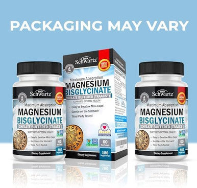 Turmeric Curcumin With Black Pepper Extract 1500Mg Complex (1 Month Supply) Plus High Absorption Magnesium Bisglycinate Capsules (2 Month Supply)