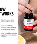 Force Factor Men'S Probiotic Probiotics For Digestive Health With 50 Billion Cfus And 10 Probiotic Strains To Support Gut And Colon Health And Daily Wellness Nongmo Vegan 30 Vegetable Capsules