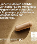 Momentous Apigenin Supplement 50 Mg