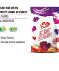 HIGH5 Energy Gummies Pocket Sized Quick Release Energy On The Go (Mixed Berry) (10 x 26g Packs)