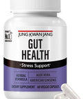 Jung Kwan Jang Gut Health Support With Aloe Vera (833Mg) And American Ginseng For Gut Health Digestion Immunity 60 Capsules For Men And Women