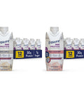 Ensure Max Protein Nutrition Shake With 30G Of Protein & Max Protein Nutrition Shake With 30G Of Protein 1G Of Sugar High Protein Shake Creamy Strawberry 11 Fl Oz (Pack Of 12)