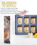 Savannah Bee Company Blossom to Bottle - 6 Jars of Different Varieties of Organic Honey in Unique Packaging