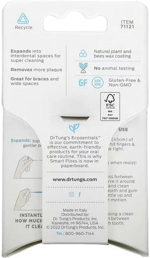 Dr. Tungs Smart Floss - 30 Yards - Case of 6