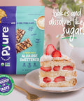 Pyure Organic Allulose Sweetener | Plant-Based Sugar Alternative, No Erythritol | Zero Carb, Zero Calorie, Keto Friendly, Zero Glycemic Index, Vegan, Gluten-Free, Non-GMO, USDA Organic | 9 oz