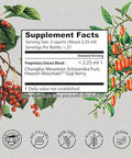 Dragon Herbs Goji & Schizandraall Natural Tincture To Support Beauty Skin Healthy Aging Eyes Lungsall Natural Ingredients Nongmo (2 Fl. Oz. 60 Ml)