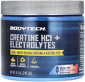 Bodytech Creatine Hcl + Electrolytes Powder A Highly Water-Soluble & Bioavailable A Rocket Pop (8.8 Oz./75 Servings)