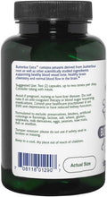 Vitanica Butterbur Extra Brain Chemistry and Vessel Support Vegan 120 Capsules