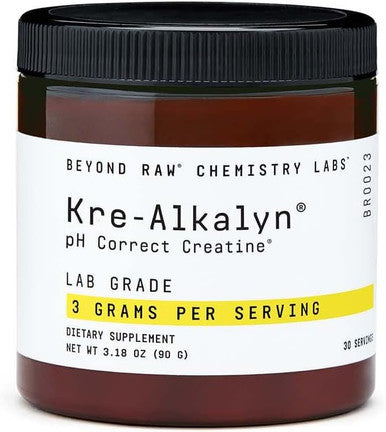 Beyond Raw Chemistry Labs Kre-Alkalyn: Ph Correct Creatine Powder Buffered Creatine Increases Muscle Performance During Exercise 30 Servings