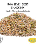Gerbs Super 7 Seed Snack Mix 4 lbs. | Raw, No Artificial Additives, Resealable Bag | Crunchy Pumpkin, Sunflower, Brown & Golden Flax, Black & White Chia, Hemp | Top 14 Allergen-Free