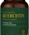 Global Healing Center Quercetin 250 mg Supplement to Support Immune System, Includes QuerceFIT Without Bromelain & Zinc (60 Capsules)