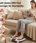 Osito Electric Ems Foot Massager For Neuropathy Rechargeable Nmes Foot Stimulator With Tens Unit For Plantar Fasciitis Circulation Pain Relief Hsa Fsa Eligible s For Women Men Mom Home Office Use