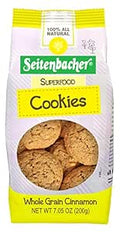 Seitenbacher Superfood Cookies, Cinnamon, 7.05 oz (Pack of 8)