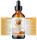 Bella Terra Oils - Seabuckthorn Berry Oil 4Oz - Experience Nature'S Luxurious Touch Brimming With Vitamin E & Carotenoids Transcend Ordinary Skincare