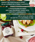 Stonewall Kitchen Cranberry Horseradish Sauce, 12 Ounces