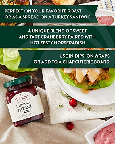Stonewall Kitchen Cranberry Horseradish Sauce, 12 Ounces