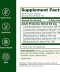 Flora Adult'S Probiotic Blend Six Adultspecific Strains Gluten Raw Probiotic With 17 Billion Cells 120 Vegetarian Capsules