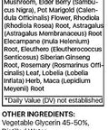 Secrets of the Tribe Los Angeles Healthy Tincture, Herbal Extract Supplement for Optimal Human Health (2 fl oz, Winter)