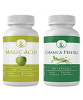 PURE ORIGINAL INGREDIENTS Chanca Piedra & Malic Acid Capsule Bundle (100 Capsules Each), No Additives Or Fillers, Lab Verified