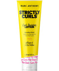 Marc Anthony Curl Defining & Enhancing Lotion, Strictly Curls - Moisturizing Detangler with Vitamin E & Silk Protein for Long-Lasting Frizz-Free Curls - Bounce & Shine For Wavy, Dry or Damaged Hair