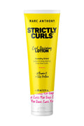 Marc Anthony Curl Defining & Enhancing Lotion, Strictly Curls - Moisturizing Detangler with Vitamin E & Silk Protein for Long-Lasting Frizz-Free Curls - Bounce & Shine For Wavy, Dry or Damaged Hair