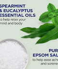 Dr Teal'S Epsom Magnesium Salt SoakRelax & Relief With Eucalyptus And Spearmint3 Lbs (Pack Of 4)
