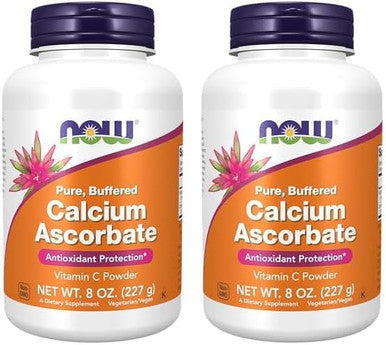 Now Foods Supplements Calcium Ascorbate Powder Buffered Antioxidant Protection 8Ounce