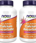 Now Foods Supplements Calcium Ascorbate Powder Buffered Antioxidant Protection 8Ounce