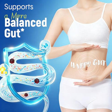 Migcopat 10G Fiber Gummies With Biotin Collagen Peptides Keratin Vitamin C E - Fiber Supplements With 30 Billion Cfu Probiotics Inulin Acv For Digestive Health & Skin Hair & Nails 60 Cts