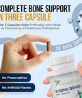 Nature's Nectar Bone and Joint Supplements for Men and Women Supports Bone Health Strength and Growth with Calcium Vitamin D Magnesium and Strontium Bone Builder Formula for Maximum Absorption 90 Caps