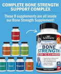 Bioschwartz Bone Strength Mineral Supplement With Calcium And Magnesium (2 Month Supply) Plus Daily Multivitamin For Women 50 & Over (1 Month Supply)