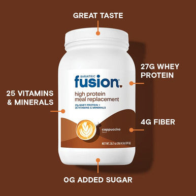 Bariatric Fusion Cappuccino High Protein Meal Replacement 41.5 Grams