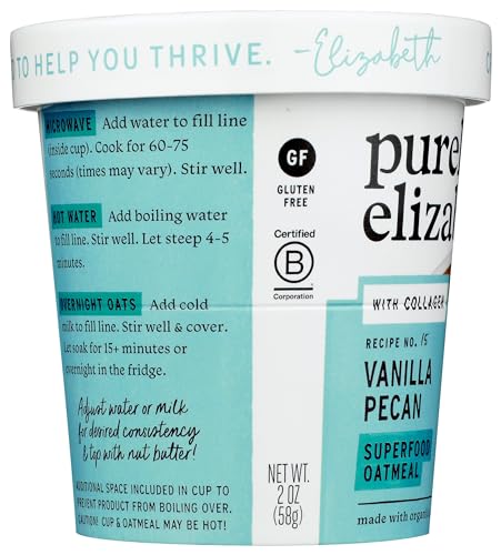 Purely Elizabeth, Oats Vanilla Pecan Collagen Protein, 2 Ounce